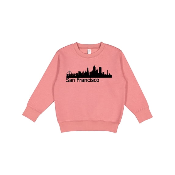 Inktastic San Francisco Skyline Toddler Sweatshirt