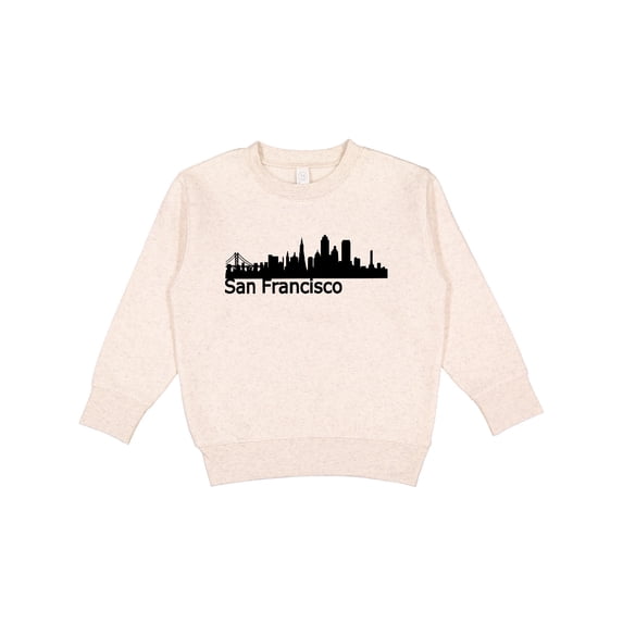 Inktastic San Francisco Skyline Toddler Sweatshirt