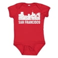 thumbnail image 1 of Inktastic San Francisco Skyline with Grunge Boys or Girls Baby Bodysuit, 1 of 5