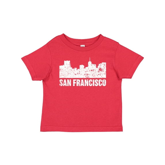 Inktastic San Francisco Skyline with Grunge Boys or Girls Baby T-Shirt