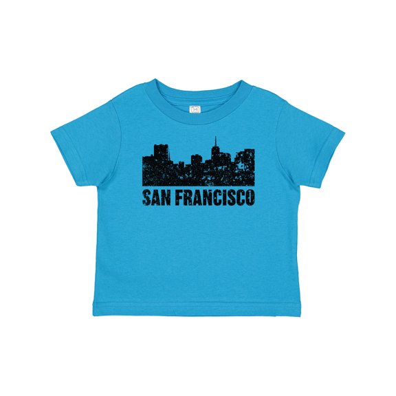 Inktastic San Francisco Skyline with Grunge Boys or Girls Baby T-Shirt