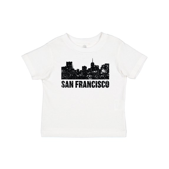 Inktastic San Francisco Skyline with Grunge Boys or Girls Baby T-Shirt