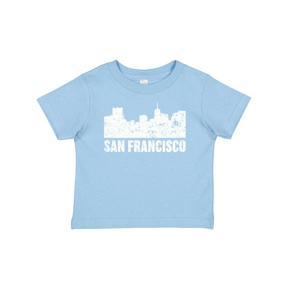 Inktastic San Francisco Skyline with Grunge Boys or Girls Baby T-Shirt