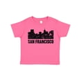 thumbnail image 1 of Inktastic San Francisco Skyline with Grunge Boys or Girls Toddler T-Shirt, 1 of 5