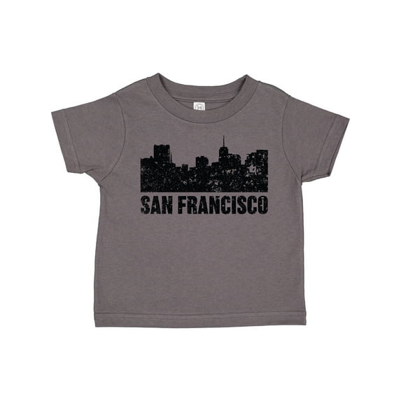 Inktastic San Francisco Skyline with Grunge Boys or Girls Toddler T-Shirt