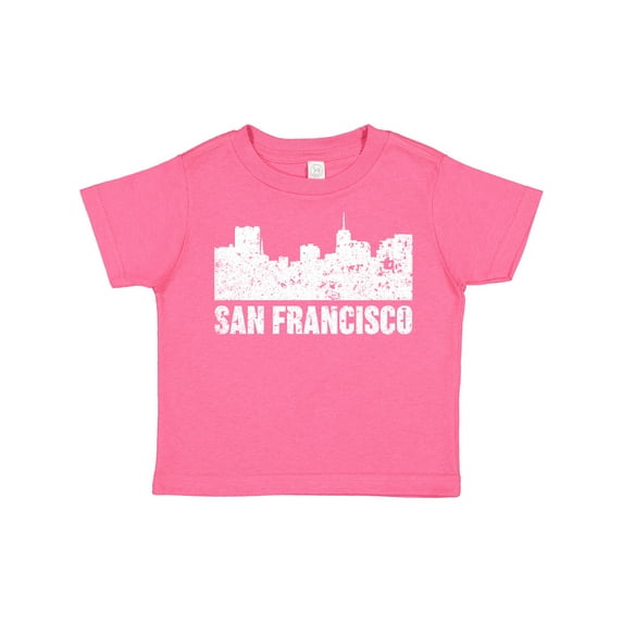 Inktastic San Francisco Skyline with Grunge Boys or Girls Toddler T-Shirt