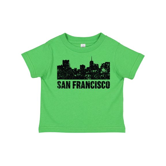 Inktastic San Francisco Skyline with Grunge Boys or Girls Toddler T-Shirt