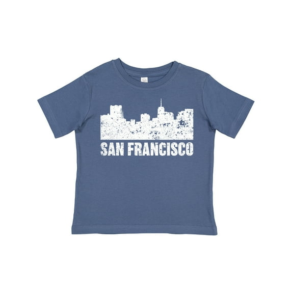 Inktastic San Francisco Skyline with Grunge Boys or Girls Toddler T-Shirt