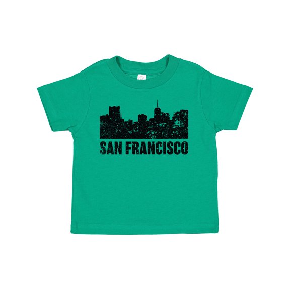 Inktastic San Francisco Skyline with Grunge Boys or Girls Toddler T-Shirt