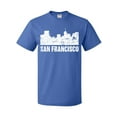 thumbnail image 1 of Inktastic San Francisco Skyline with Grunge T-Shirt, 1 of 5