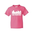 thumbnail image 1 of Inktastic San Francisco Skyline with Grunge Youth T-Shirt, 1 of 5