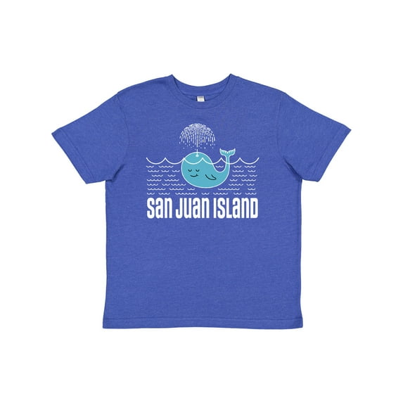 Inktastic San Juan Island Washington Whale Youth T-Shirt
