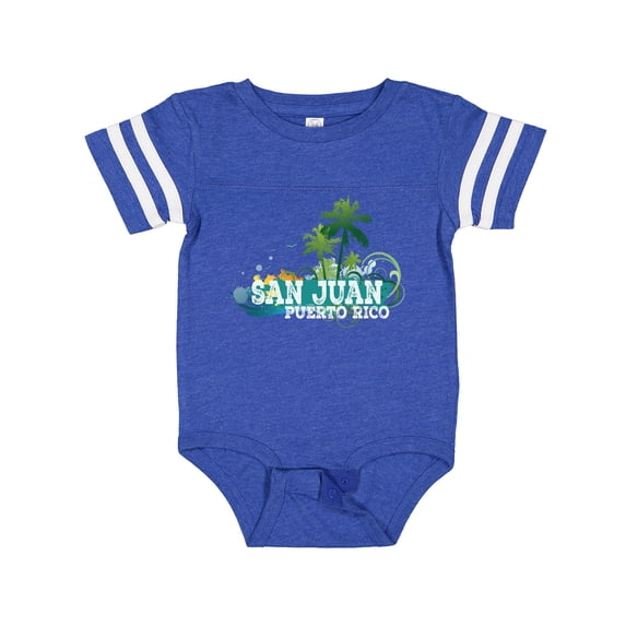 Inktastic San Juan Puerto Rico Boys or Girls Baby Bodysuit