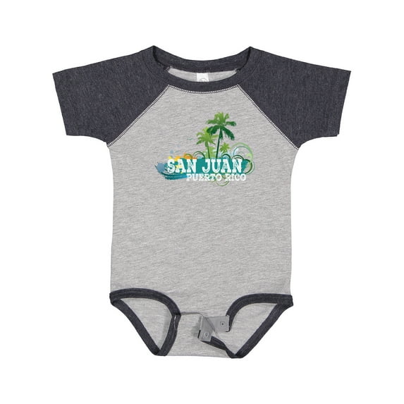 Inktastic San Juan Puerto Rico Boys or Girls Baby Bodysuit