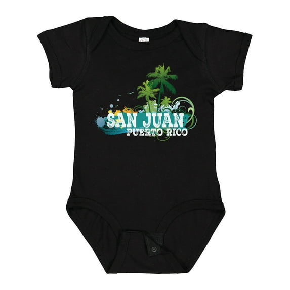 Inktastic San Juan Puerto Rico Boys or Girls Baby Bodysuit