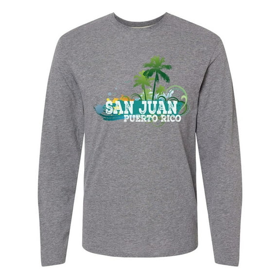 Inktastic San Juan Puerto Rico Long Sleeve T-Shirt