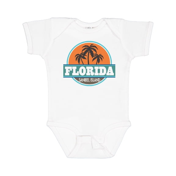 Inktastic Sanibel Island Florida Beach Cities Boys or Girls Baby Bodysuit