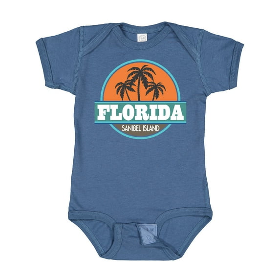 Inktastic Sanibel Island Florida Beach Cities Boys or Girls Baby Bodysuit