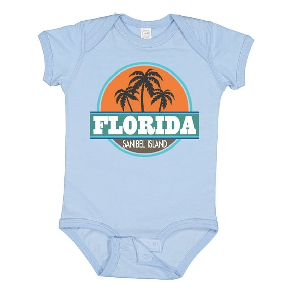 Inktastic Sanibel Island Florida Beach Cities Boys or Girls Baby Bodysuit