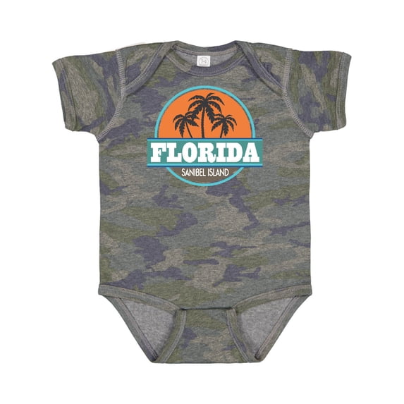 Inktastic Sanibel Island Florida Beach Cities Boys or Girls Baby Bodysuit
