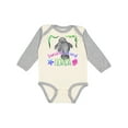 thumbnail image 1 of Inktastic Sanibel Island Florida Cute Swimming Manatee Boys or Girls Long Sleeve Baby Bodysuit, 1 of 5