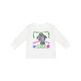 thumbnail image 1 of Inktastic Sanibel Island Florida Cute Swimming Manatee Boys or Girls Long Sleeve Toddler T-Shirt, 1 of 5