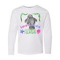 thumbnail image 1 of Inktastic Sanibel Island Florida Cute Swimming Manatee Long Sleeve Youth T-Shirt, 1 of 5