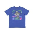 thumbnail image 1 of Inktastic Sanibel Island Florida Cute Swimming Manatee Youth T-Shirt, 1 of 5
