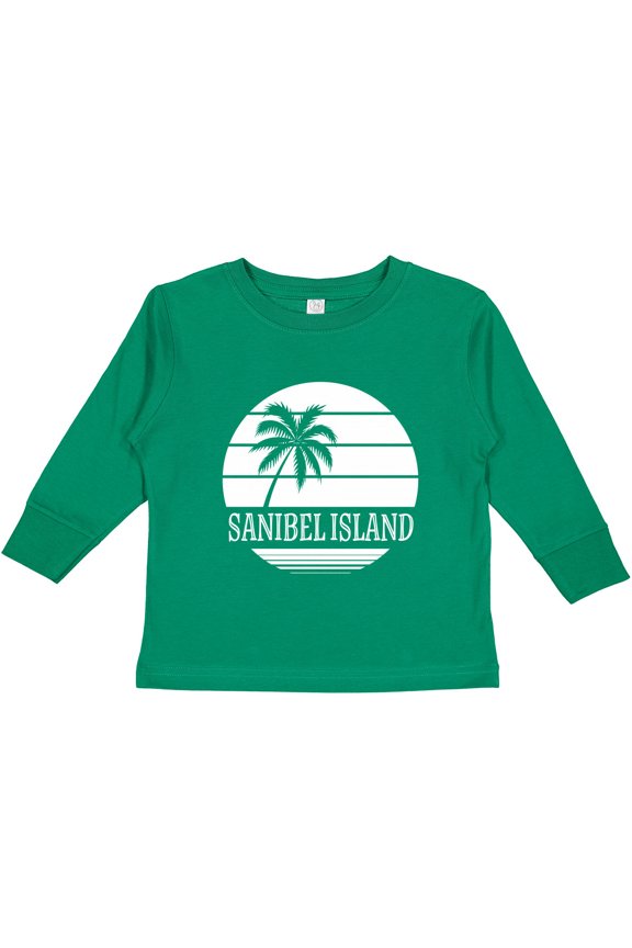 Sanibel Island Florida Vacation Boys or Girls Long Sleeve Toddler T-Shirt