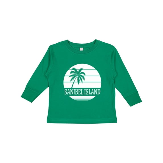 Inktastic Sanibel Island Florida Vacation Boys or Girls Long Sleeve Toddler T-Shirt