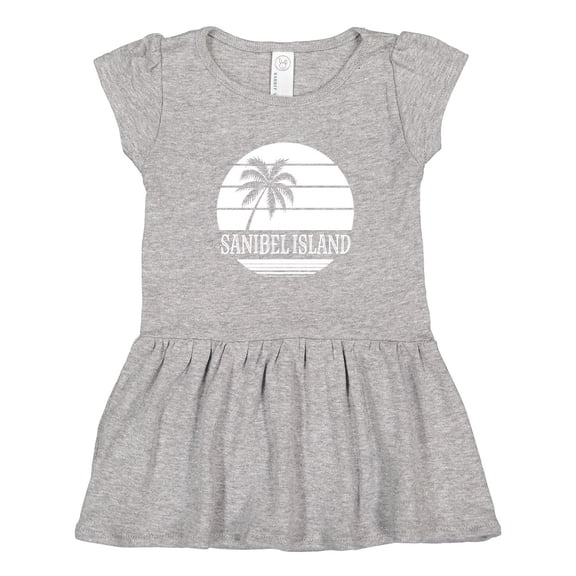 Inktastic Sanibel Island Florida Vacation Girls Toddler Dress