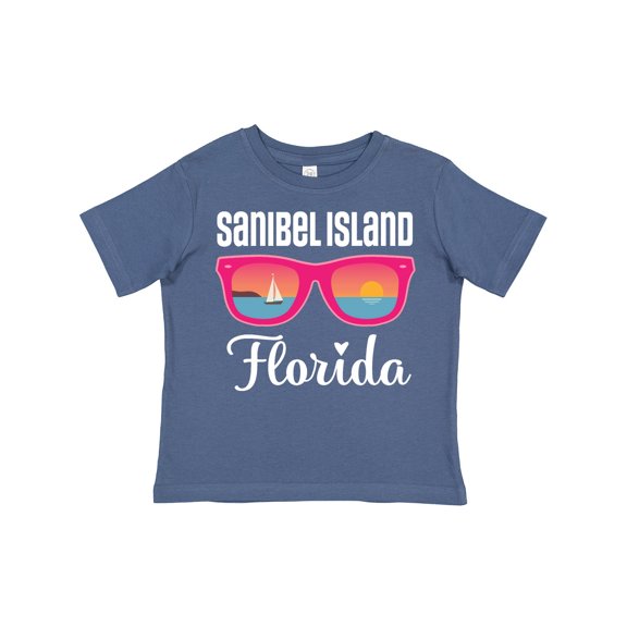 Inktastic Sanibel Island Florida Vacation Girls Toddler T-Shirt