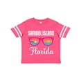 thumbnail image 1 of Inktastic Sanibel Island Florida Vacation Girls Toddler T-Shirt, 1 of 5