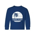 thumbnail image 1 of Inktastic Sanibel Island Florida Vacation Long Sleeve Youth T-Shirt, 1 of 5