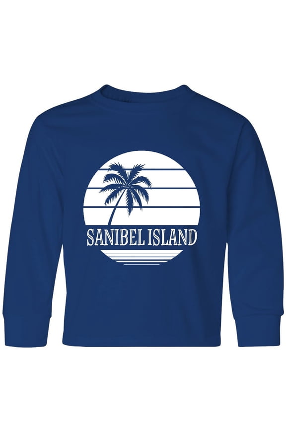 Sanibel Island Florida Vacation Long Sleeve Youth T-Shirt
