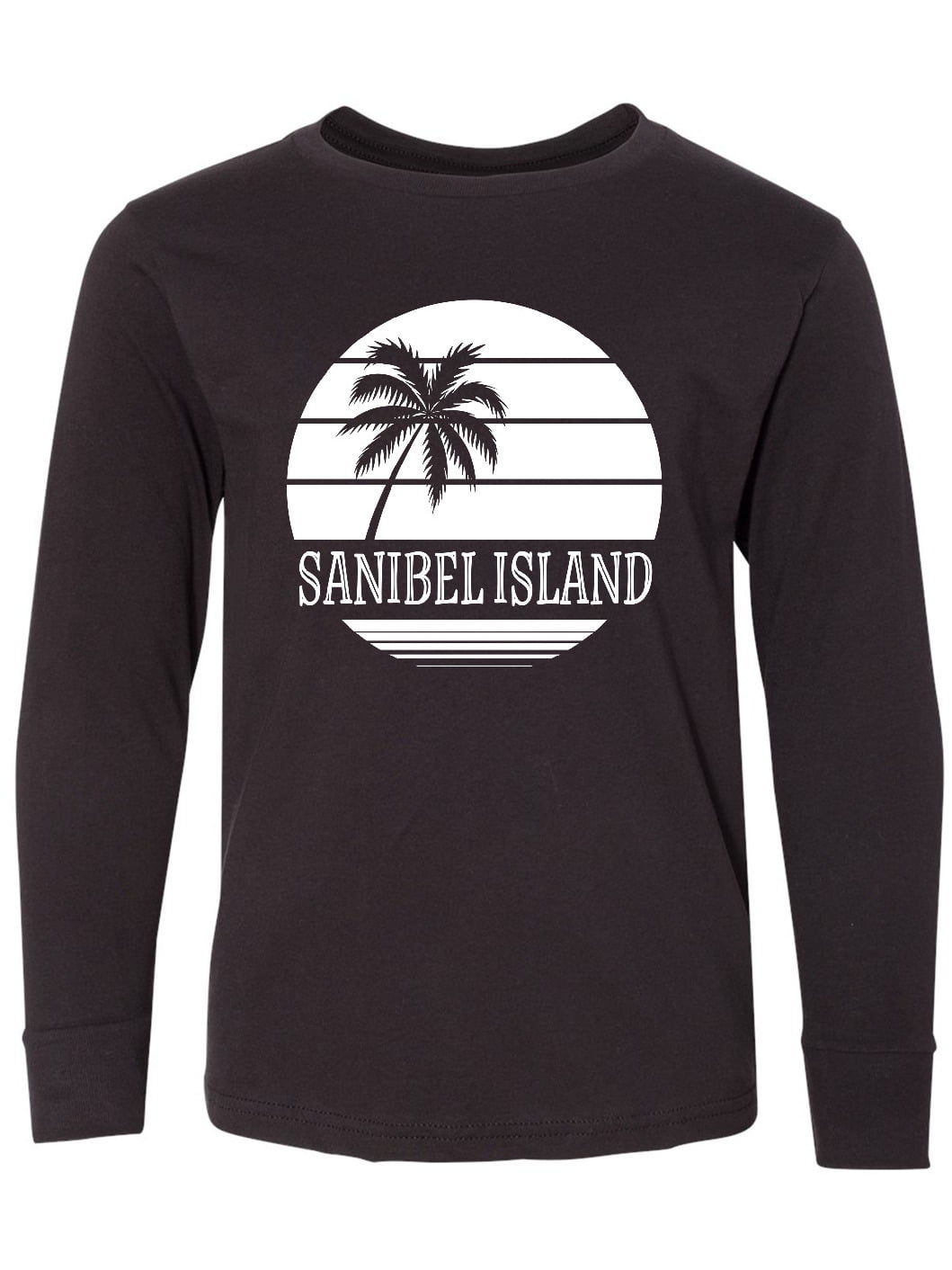 Inktastic Sanibel Island Florida Vacation Long Sleeve Youth T-Shirt