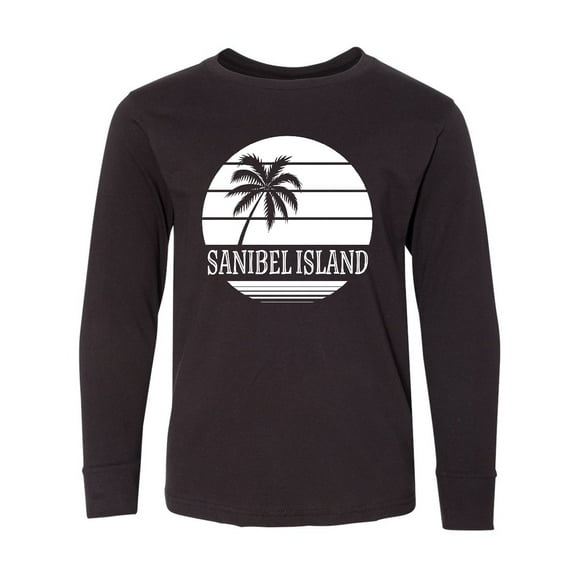 Inktastic Sanibel Island Florida Vacation Long Sleeve Youth T-Shirt