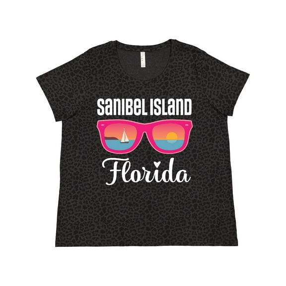 Inktastic Sanibel Island Florida Vacation Women's Plus Size T-Shirt