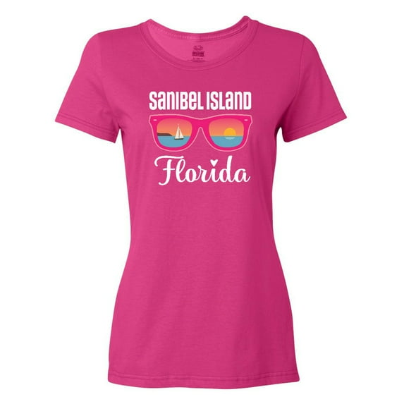 Inktastic Sanibel Island Florida Vacation Women's T-Shirt