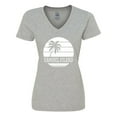 thumbnail image 1 of Inktastic Sanibel Island Florida Vacation Women's V-Neck T-Shirt, 1 of 5