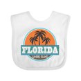 thumbnail image 1 of Inktastic Sanibel Island Florida beach cities Boys or Girls Baby Bib, 1 of 4