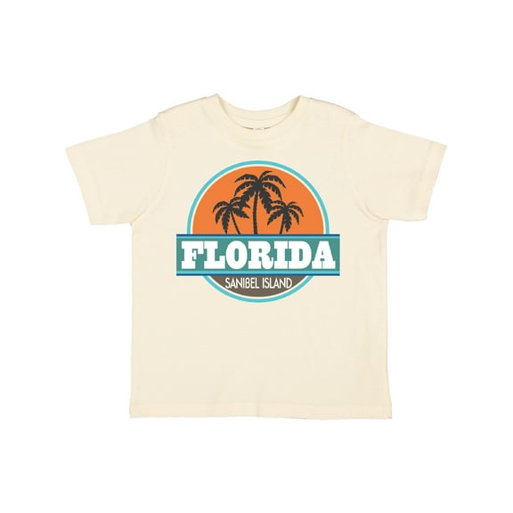 Inktastic Sanibel Island Florida beach cities Boys or Girls Toddler T-Shirt