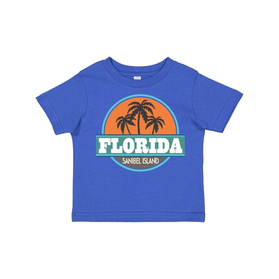 Inktastic Sanibel Island Florida beach cities Boys or Girls Toddler T-Shirt