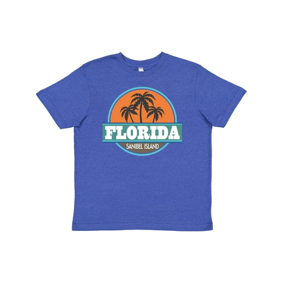 Inktastic Sanibel Island Florida beach cities Youth T-Shirt