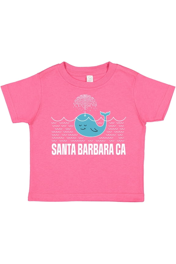 Santa Barbara California Beach Vacation Boys or Girls Toddler T-Shirt