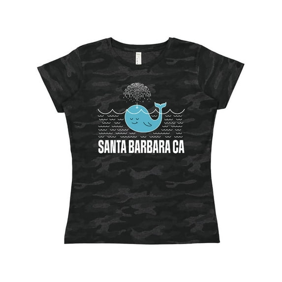 Inktastic Santa Barbara California Beach Vacation Women's T-Shirt
