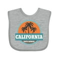 thumbnail image 1 of Inktastic Santa Barbara California Boys or Girls Baby Bib, 1 of 4
