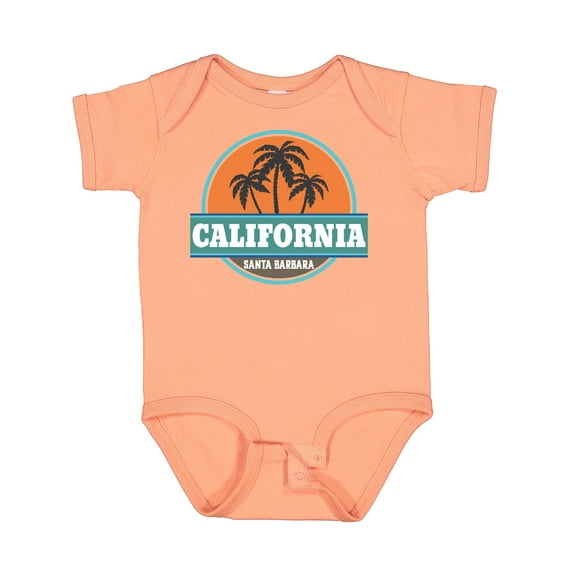 Inktastic Santa Barbara California Boys or Girls Baby Bodysuit