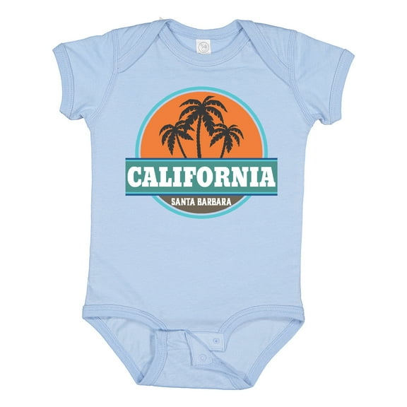 Inktastic Santa Barbara California Boys or Girls Baby Bodysuit