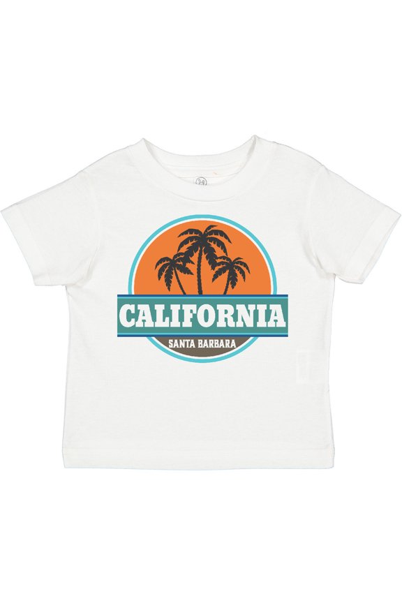 Santa Barbara California Boys or Girls Toddler T-Shirt